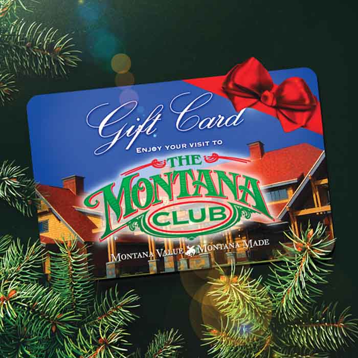 BOGO Gift Card Sale The Montana Club Restaurant